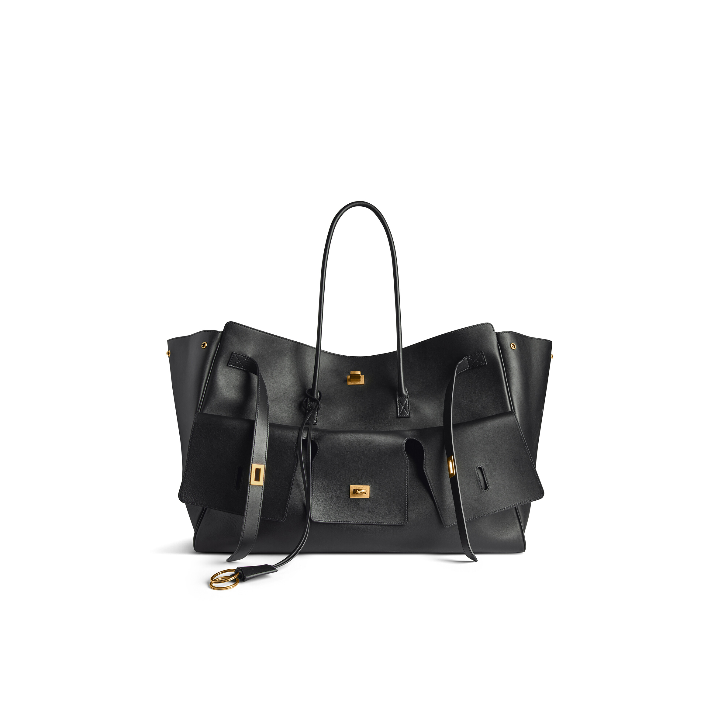 Ba*len*cia*ga bel air xl carry all bag in black 8054802abav1000 (61.9*51.8*23.8cm)